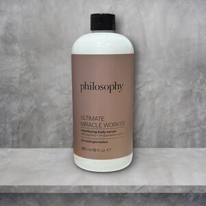 Philosophy Deluxe Size Ultimate Miracle Worker Resurfacing Body Serum- vegan